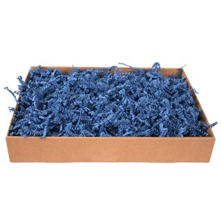 SizzlePak Blau (blue) 1kg (ca. 32 Liter) farbiges F&uuml;ll- und Polsterpapier