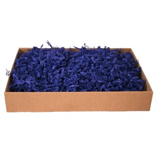 SizzlePak Cobalt 1kg (ca. 32 Liter) farbiges Füll- und Polsterpapier