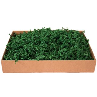 SizzlePak Dunkelgr&uuml;n (forest green) 1kg (ca. 32 Liter) farbiges F&uuml;ll- und Polsterpapier